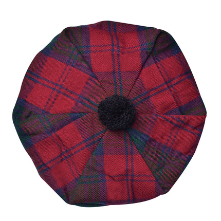 Tam O'Shanter Hat with Pompom | Lindsay  Tartan