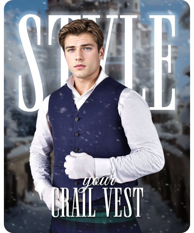Blue Crail Vest