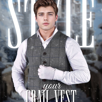 Bold Grey Crail Jacket & Vest - Red Check  -  Italian Tweed Wool | Scottish Formalwear