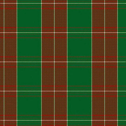 Authentic Welsh National Tartan Fabric