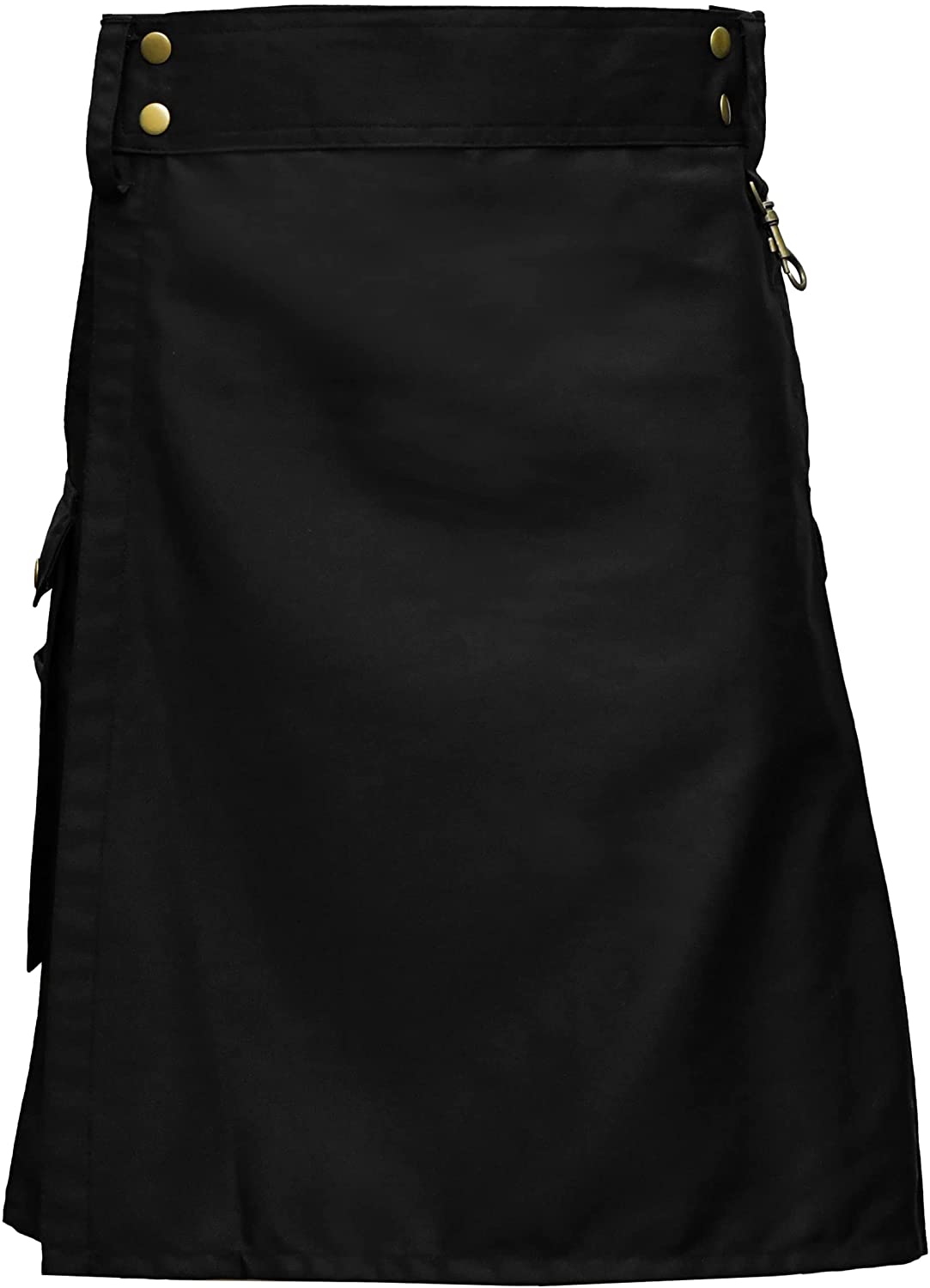 black-utility-kilts-for-men-100-cotton-men-kilts-for-sale