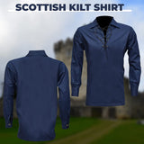 Highland Blue Kilt Shirt