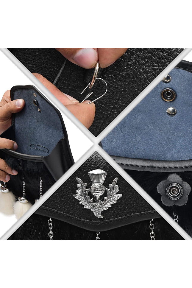  Sporrans, sporrans for sale mens sporrans  leather sporrans day sporrans sporrans for kilts custom sporrans military sporrans tartan sporrans,  dress sporrans scotland sporrans artificer sporrans scottish sporrans masonic sporrans scottish sporrans for sale,  hunting sporrans formal sporrans jacobite sporrans, kilt accessories, sporran bag, sporan, sporrans, kilt pouch, what is a sporran, Full Dress Coyote Fur Sporran with Antique Thistle Tassel