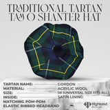 Tam O_Shanter Hat with Pompom (MacNeil Modern)