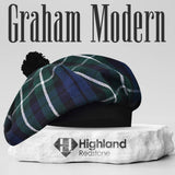 Tam O_Shanter Hat with Pompom (Graham Modern)