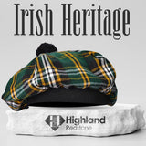 Tam O_Shanter Hat with Pompom (Irish Heritage)